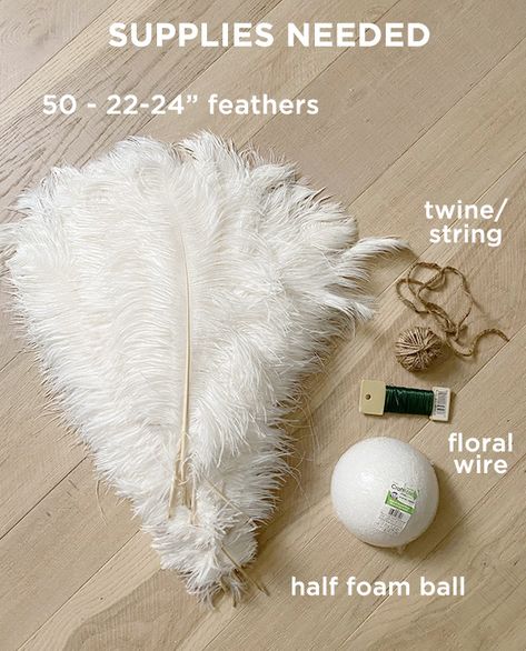 DIY Feather Chandelier - Jenna Sue Design Blog Feather Lamp Shade Diy, Feathered Lampshade, Feather Centerpieces Diy, Faux Chandelier, Household Design, Gatsby Birthday, Diy Feather, Feather Chandelier, Jenna Sue Design