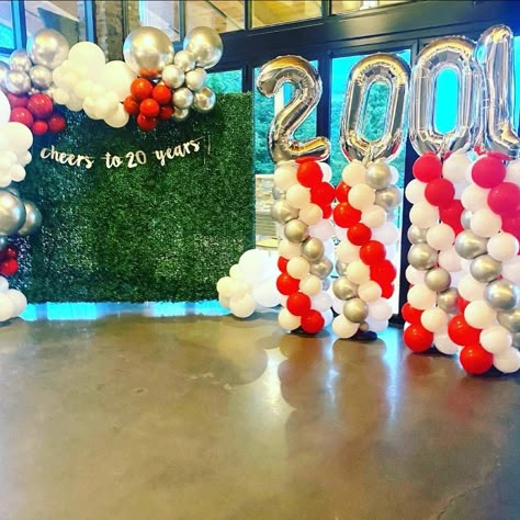 2003 High School Reunion, High School Reunion Backdrop Ideas, Ten Year Reunion Ideas, Reunion High School Ideas, 2013 Class Reunion, Graduation Reunion Ideas, 20th High School Reunion Decor, Class Reunion Party Ideas, Class Of 1993 Reunion Ideas