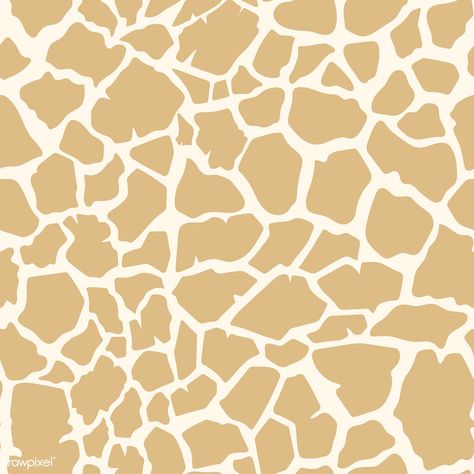 Seamless giraffe skin pattern vector | free image by rawpixel.com Giraffe Background, Cow Print Pink, Pink Cow Print, Safari Pattern, Camo Wallpaper, Safari Wallpaper, Free Illustration Images, Animal Print Wallpaper, Giraffe Pattern