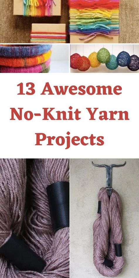 Things To Make With Yarn, Yarn Diy Projects, Yarn Art Projects, Feeling Accomplished, Easy Yarn Crafts, Proud Of Yourself, Diy Hack, Wood Projects For Beginners, Diy Yarn Crafts