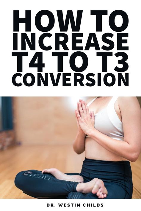 If you have thyroid problems then you should understand T4 to T3 conversion. This process defines how well your body can USE thyroid hormone. Even if you are taking thyroid medication it doesn't guarantee that your thyroid medication will work properly in your body. Most thyroid medications contain T4 and in order for it work, it must be converted into T3. This is known as T4 to T3 conversion or peripheral thyroid conversion. Learn what INFLUENCES this conversion and how it affects your body. Low Thyroid Remedies, Thyroid Remedies, Thyroid Supplements, Conversion Factors, Thyroid Healing, Low Thyroid, Thyroid Symptoms, Tips For Good Health, Thyroid Medication