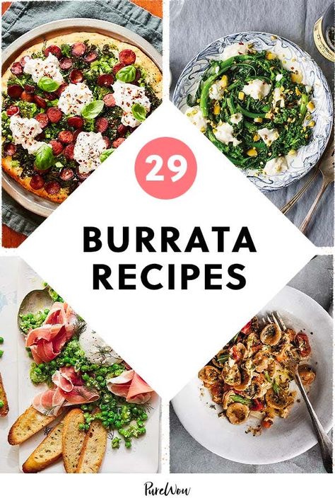 Buratta Recipe, Burrata Recipes, Tot Nachos, Tater Tot Nachos, Burrata Recipe, Feta Cheese Recipes, Foodie Crush, Cheese Dishes, Delicious Dinner