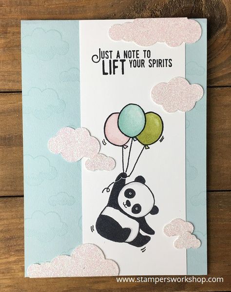 Lkg Activities, Hello Panda, Panda Card, Happy Birthday Cards Handmade, Happy Birthday Cards Diy, Creative Birthday Cards, Birthday Card Drawing, Panda Party, Birthday Card Craft