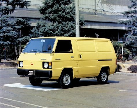 1980 - L300 Mitsubishi Delica, Mitsubishi Cars, Mitsubishi Colt, Japanese Domestic Market, Car Camper, Mitsubishi Motors, History Projects, New Engine, Vintage Camper