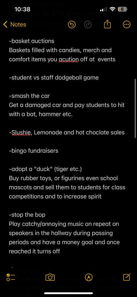 School Student Council, Class Competition Ideas High School, Student Council Leadership Activities, Grad Fundraising Ideas, Fun High School Fundraisers, In School Fundraising Ideas, Fun Student Council Activities, Senior Year Events Ideas, Class Council Ideas