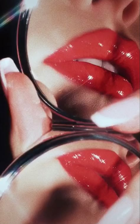 Lana Myers, Shotting Photo, Dark Feminine Aesthetic, Glass Slipper, Dark Feminine, Glossy Lips, Feminine Aesthetic, Red Lipstick, Red Aesthetic