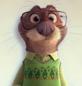 Otter Cartoon, Zootopia Characters, Disney Wiki, Disney Zootopia, Animal Sketches, Zootopia, 3d Characters, Cartoon Shows, Disney Animation