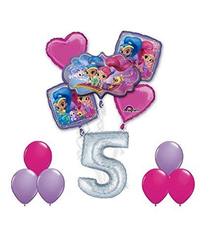 Shimmer And Shine Characters, Happy 3rd Birthday, Best Christmas Toys, Balloons Decoration, 5th Birthday Party, 3rd Birthday Party, Happy 4th Birthday, Barbie Birthday Party, Happy 5th Birthday