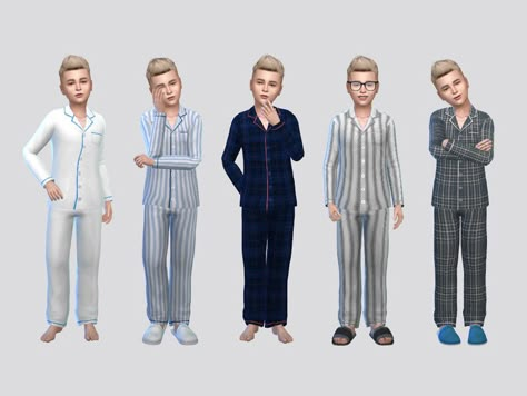 Sims 4 — FullBody Basic Sleepwear by McLayneSims — TSR EXCLUSIVE Standalone item 24 Swatches MESH by Me NO RECOLORING #featuredartist Sims 4 Cc Clothes Male Pajamas, Sims 4 Male Sleepwear Cc, Sims 4 Cc Male Sleepwear, Sims 4 Cc Male Child Clothes, Sims 4 Child Boy Clothes, Sims 4 Male Kids Cc, Sims 4 Kids Cc Boys, Sims 4 Child Cc Boys, Sims 4 Child Boy Cc