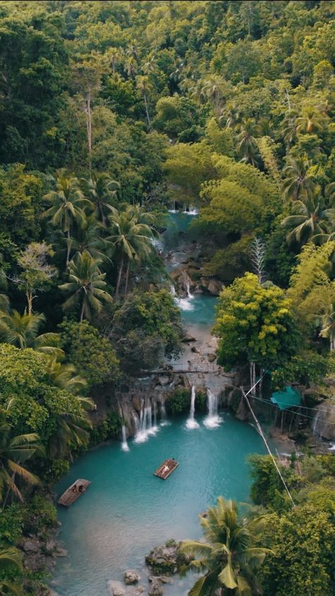 Philippines Landscape, Cambugahay Falls, Siquijor Philippines, Fairy Land, The Philippines, Philippines, Water, Travel, On Instagram