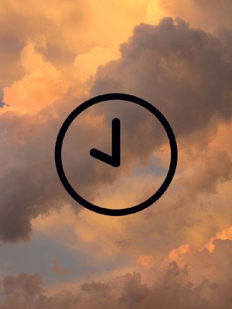 Sunset App, Icon For Iphone, Cloud Theme, Mobile App Icon, Sparkle Wallpaper, Cloud Icon, Clock Icon, Tech Hacks, Golden Sunset