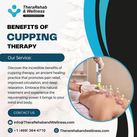 Benefits of Cupping Therapy Hijama Cupping Therapy, Benefits Of Cupping, Hijama Cupping, Massage Cupping, Small Business Advertising, Hyperbaric Oxygen Therapy, Physical Rehabilitation, Physiotherapy Clinic, Cupping Therapy