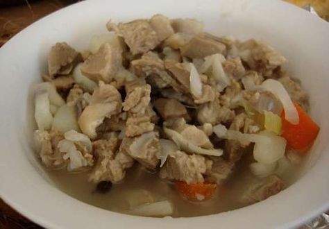 sheep tongue souse Bahamian Chicken Souse Recipe, Pork Souse, Pork Souse Recipe, Chicken Souse Recipe, Chicken Souse, Bahamas Recipes, Bahamian Recipes, Souse Recipe, Pork Soup Recipes