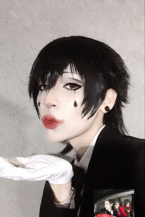 Vkei Make Up Tutorial, Vkei Makeup Looks, Vkei Makeup Tutorial, Visual Kei Makeup Ideas, Visual Kei Makeup Eye, V Kei Makeup, Visual Kei Makeup Tutorial, Vkei Make Up, Vkei Makeup