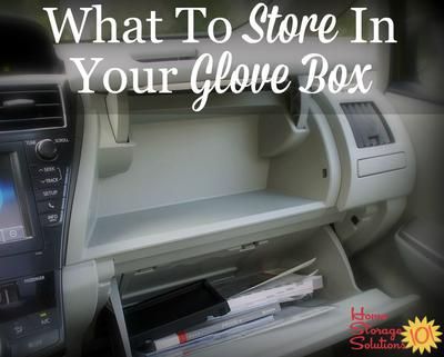 Declutter Glove Box {Plus Items To Store In Your Glove Compartment} Car Glove Box Organization, Car Glove Box Essentials, Glove Compartment Organization, Glove Box Organization, Car Organization Ideas, Organized Car, Car Organizing, Scion Frs, Car Diy