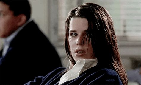 Sidney Prescott Gif, The Craft 1996, Sidney Prescott, Scream 1996, Sole Survivor, Neve Campbell, 3 Women, Cool Avatars, Teen Wolf