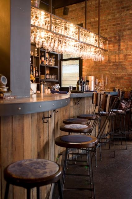 Brass Coat Racks - Foter Brick Barrel Ceiling, Bar Glass Rack, Reclaimed Wood Bar, Classic Farmhouse Kitchen, 3d Kitchen Design, Reclaimed Wood Bars, Bar Deco, Timber Planks, Decoration Restaurant