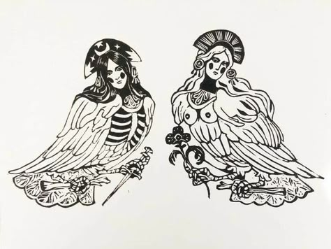 Tattoo Style Drawings, Tattoo Portfolio, 1 Tattoo, Dark Tattoo, Flash Art, Love Tattoos, Tattoo Style, Traditional Tattoo, Linocut