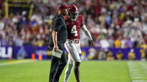 Kalen DeBoer is beginning to understand what it takes to win at Alabama Kalen Deboer, Alabama Basketball, Kirby Smart, Football Recruiting, Iron Bowl, Nick Saban, The Joe, Alabama Football, National Championship