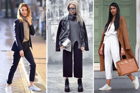 13 Ways to Wear Cropped Pants This Winter -- The Cut Cropped Pants Outfit Winter, Cropped Pants Winter, Winter Outfits Casual Comfy, Cropped Pants Outfit, Winter Outfits Street Style, Cropped Outfits, Outfit With Uggs, What Shoes To Wear, Winter Pants Outfit