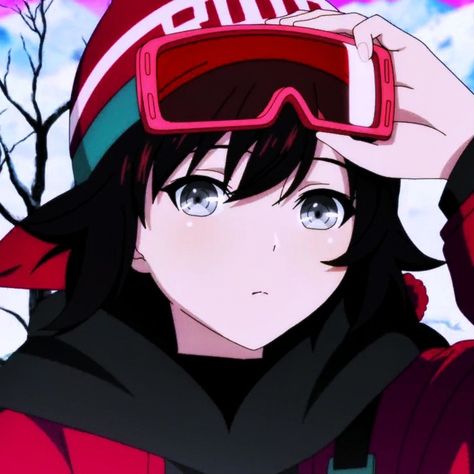 Rwby Yang Icon, Ruby Rose Rwby Pfp, Ruby Rose Pfp, Ruby Rose Rwby Icon, Rwby Icons, Rwby Pfp, Ruby And Weiss, Ruby Rose Anime, Ruby Rwby