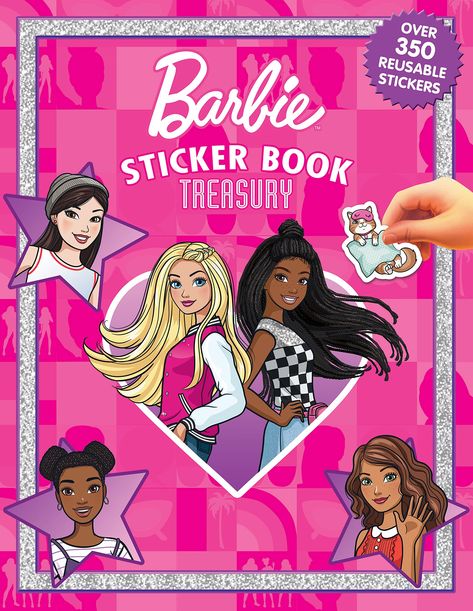 Get creative with Phidal Publishing’s Barbie Stickers and wide selection of the Sticker Book Treasury that kids love! Take a look inside this wonderful and fun Barbie Sticker Book Treasury and you will find over 350 reusable stickers to collect and enjoy. Hey Barbie, Barbie Stickers, Stickers Books, Lego Spiderman, Barbie Books, Activity Bags, Toddler Age, Beauty Foods, Kids Trend