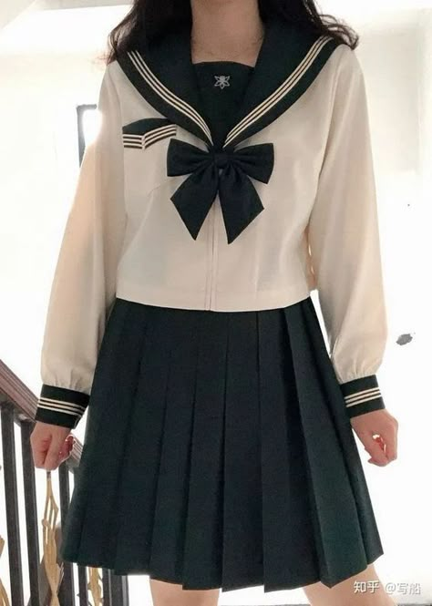 Exactly the same as advertised. Thank you very much. Japanese School Outfits Kawaii Fashion Girl, Japanese School Outfits Drawing, Unique School Uniforms, Japanese School Outfits, Japan Uniform, Japan School Uniform, She Go, Japanese Uniform, Black And White Suit