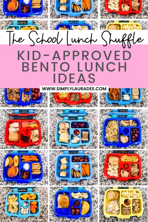 Bento Lunch Ideas, Kids Lunch Box Meals, Kindergarten Lunch, Kids Packed Lunch, Preschool Lunch, Easy School Lunches, Kids Lunch Recipes, Cold Lunches, Toddler Lunches