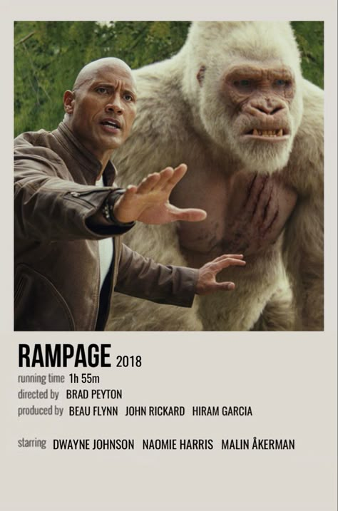 Rampage Movie Poster, Rampage Movie, Polaroid Movie Poster, Movie Recs, Alluka Zoldyck, Movies To Watch Teenagers, Movie Card, Dog Movies, Movie To Watch List