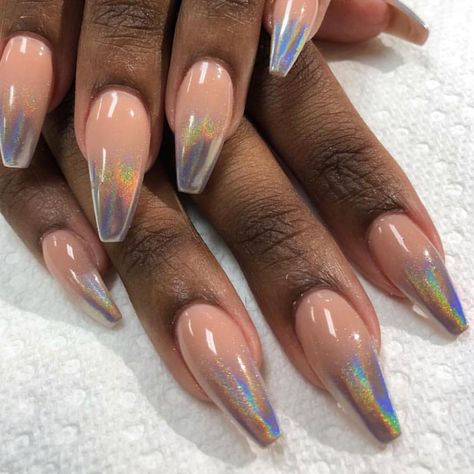 Manicure Hands, Art Deco Nails, Young Nails, Dope Nail Designs, Holographic Nails, Nail Technician, Dope Nails, Nail Spa, Nails Nailart