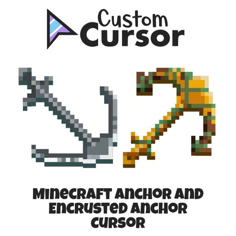 Anchor Minecraft, Minecraft Anchor, Minecraft Statues, Minecraft Dungeons, Minecraft Mansion, Map Minecraft, Custom Cursor, Crafting Recipes, Minecraft Inspiration