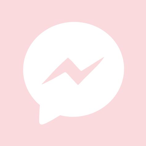 Light Pink Messenger Icon, Pink Walpaper, Messenger Icon, Facebook Icons, Cute App, Messenger Logo, Phone Icon, Pink Iphone, Iphone Icon