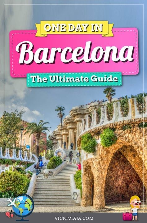 Best Itinerary for One Day in Barcelona -See Barcelona in a day like a local Barcelona Spain Itinerary, Things To See In Barcelona, Barcelona Hotel, Koh Lanta Thailand, Barcelona Itinerary, Tour Of Italy, Things To Do In Barcelona, To Do In Barcelona, Spain Itinerary