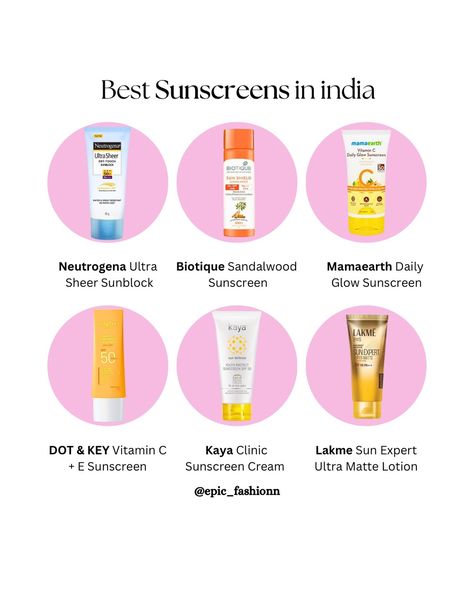 #linkinbio Here are the 10 best Sunscreens for Healthy Looking Skin. From high SPF protection to lightweight formulas that nourish and protect, these sunscreens offer a comprehensive defense against harmful UV rays while keeping your skin healthy and radiant. #sunscreen #sunscreens #sunscape #sunscreeneveryday #sunscreenspf50 #sunscreenspray #sunscreencream #sunscreenreview #sunscreentips #sunscreenlotion #sunscreenstick #wearsunscreen #sunscreenviral #sunscreengel #safesunscreen #facesunscre... Spf 50 Sunscreen, Best Drugstore Sunscreen, Best Spf, Best Sunscreen, Safe Sunscreen, Sunscreen Stick, Sandalwood Oil, Basic Skin Care Routine, Best Sunscreens