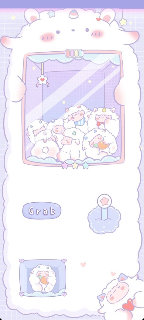 Kawaii Wallpapers, Girl Drawing Sketches, Iphone Wallpaper Kawaii, Purple Wallpaper Iphone, Cute Emoji Wallpaper, Cute Games, Cute Kawaii Drawings, Emoji Wallpaper, Anime Cat