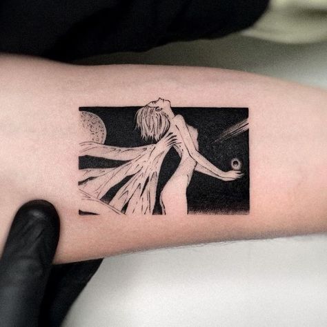 Evangelion Tattoo, End Of Evangelion, The End Of Evangelion, Sigil Tattoo, Rune Tattoo, Single Needle Tattoo, Epic Tattoo, Aries Tattoo, 4 Tattoo