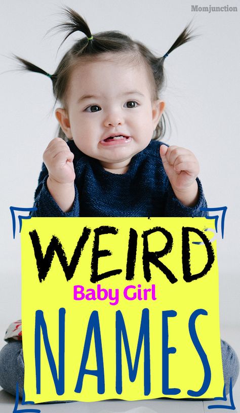 MomJunction enlists the most unusual and weird girl names that exist in the world. Some of these names are very creative, but others are outright weird! Hispanic Baby Names Girls, Weird Girl Names, Hispanic Baby Names, Disney Baby Names, Top Baby Names, Hipster Baby Names, Child Names, British Baby Names, Country Baby Names