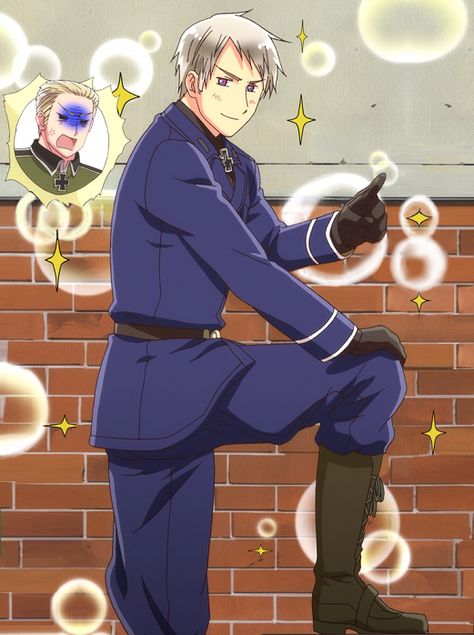 Hetalia Prussia, Prussia Hetalia, Gilbert Beilschmidt, Disney Princess Cartoons, Hetalia Fanart, The Impossible, Old Anime, Axis Powers, World Star