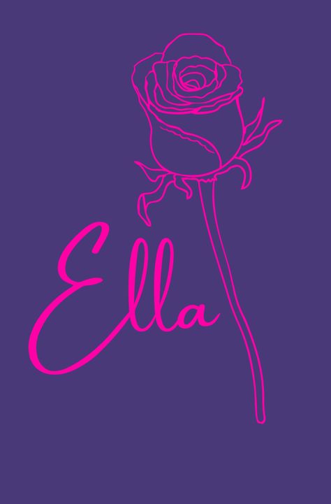 Ella Name Wallpaper, Ella Name, Ankara Top Styles, Cool Name, Truth Or Dare Questions, Dare Questions, Alphabet Names, Letter Art Design, Stylish Alphabets