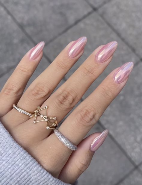 Colorful Nails, Casual Nails, Blush Nails, Soft Nails, Prom Nails, Classy Nails, Chic Nails, Chrome Nails, Almond Nails