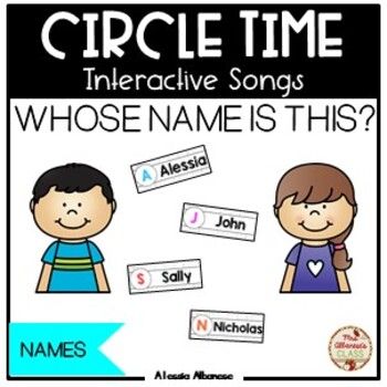 This is a fun and interactive song to use during whole-group circle time! Lay out the name cards.  Hold up a name card and sing along - that student must do the actions!This pack comes with an EDITABLE name card file so you can create individual student name cards.  You MUST open this product with Adobe Reader -> you can download it for FREE here: https://get.adobe.com/reader/otherversions/You can play this game in small groups also to practice identifying names!This poem comes in BOTH color Name Games Preschool Circle Time, Circle Time Name Games, Find Your Name Game, Circle Time Name Songs, Name Songs Preschool Circle Time, Name Games Preschool, Fall Circle Time Activities Preschool, Preschool Circle Time Songs, Name Games For Kids