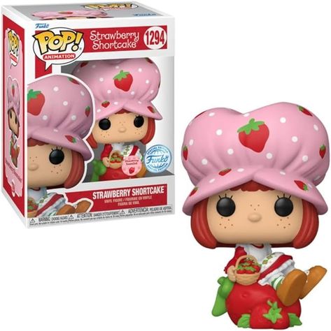 Amazon.com: POP! Animation Strawberry Shortcake Exclusive Vinyl Figure : Toys & Games Strawberry Shortcake Toys, Игрушки Funko Pop, Strawberry Shortcake Cartoon, Strawberry Shortcake Characters, Funko Pop Dolls, Funk Pop, Custom Funko Pop, Custom Funko, Funko Pop Toys