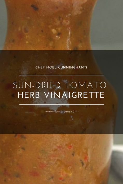 “This sun-dried tomato vinaigrette is the perfect summer dressing. It complements any tossed salad and it only takes a few ingredients. I am sure that you will enjoy this dressing as much as I did.” – Chef Noel Cunningham, Cuisine by Noel Ingredients 1/2 cup sun-dried tomatoes, packed in oil 2 Tbsp. balsamic vinegar 1/2 […] Sundried Tomato Vinaigrette Recipe, Sun Dried Tomato Vinaigrette Recipe, Tomato Salad Dressing, Delicious Sauces, Tomato Vinaigrette, Keto Salad Dressing, Herb Vinaigrette, Keto Salad, Vinaigrette Recipe