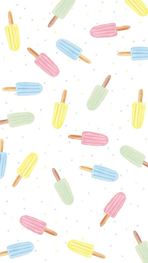 Cute Home Screen, Illustration Autumn, Ice Cream Wallpaper, Pastel Prints, 2025 Planner, Home Screen Wallpaper, Cute Home Screen Wallpaper, Summer Wallpapers, Cute Home Screens