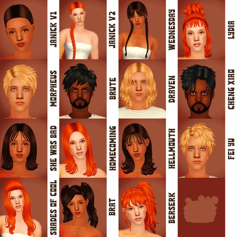 Sims 2 Cc Maxis Match, 4t2 Hair, Sims 2 Clay Hair, Sims 2 Hair Cc, Sims 4t2 Conversions, Sims 2 Cc Hair, The Sims 2 Cc, Sims 2 4t2 Hair, Sims 4 To Sims 2 Conversion