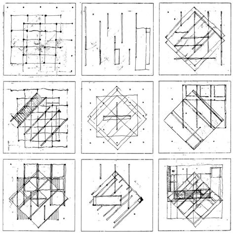 House Iii Peter Eisenman, Peter Eisenman Diagram, Peter Eisenman Architecture, Waterfront Architecture, Peter Eisenman, Autocad Tutorial, Water Architecture, Architecture Drawing Plan, Architecture Presentation Board