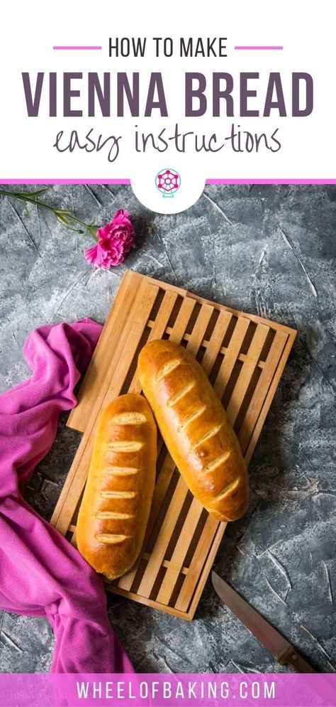 Vienna Rolls Recipe, Vienna Bread Recipe, Vienna Bread, Sweet Roll Recipe, Breakfast Bread Recipes, Roti Recipe, Chocolate Pictures, Creative Cooking, Breads & Buns