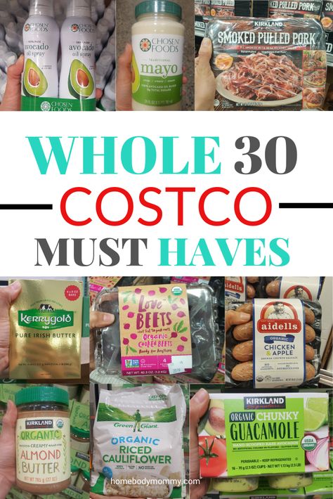 Costco Must Haves, Whole30 Costco, Whole 30 Costco, Costco Shopping List, Whole 30 Challenge, Costco Shopping, Whole 30 Meal Plan, Whole 30 Diet, Recipe 30