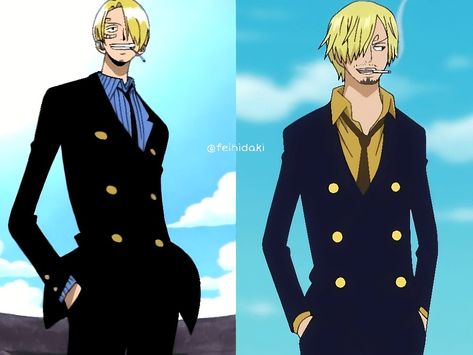 Pretimeskip Sanji, Sanji Post Timeskip, Pre Timeskip Sanji, Zoro Post Timeskip, Sanji Outfit, Sanji Pre Timeskip, One Piece Gif, Sanji Vinsmoke, One Piece Funny