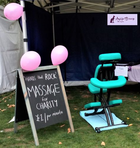 Massage Event Ideas, Mobile Massage Ideas, Outdoor Massage Ideas, Chair Massage Marketing, Chair Massage Booth Set Up, Mobile Massage Van, Spa Event Ideas, Mobile Spa Truck, Face Muscles Anatomy